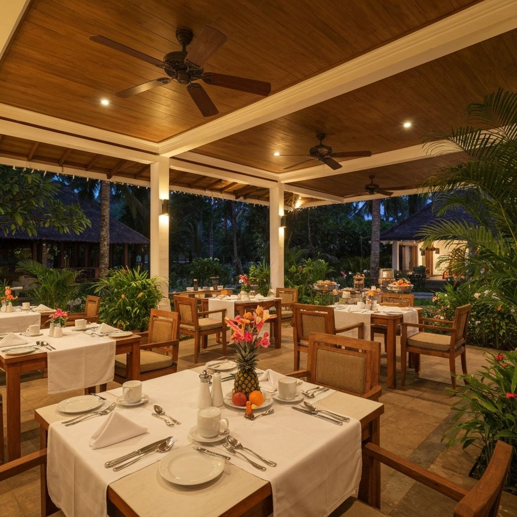 Fine dining restaurant at Coconut Creek