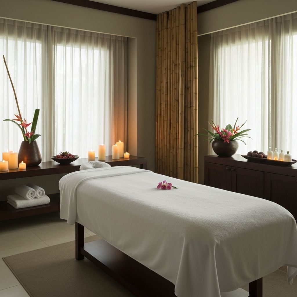 Relaxing spa and salon services